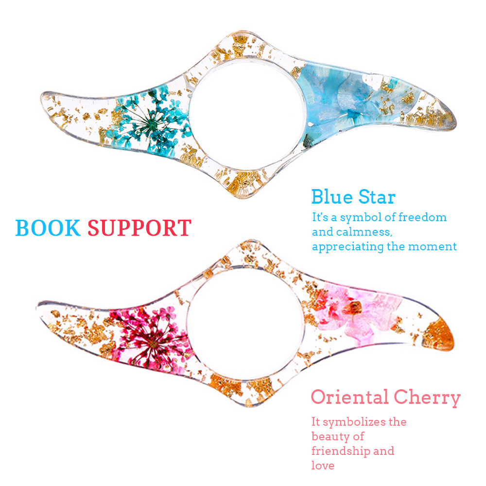 絶妙なドライフラワー親指ブックサポートブックページホルダー読 - Dried Flower Bookmark のレビューと価格