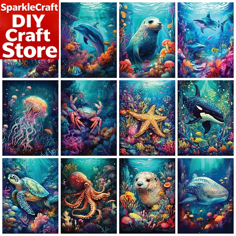 1PC フレームレスフルスクエアラウンドダイヤモンド塗装キッ - Photo Mosaic Print のレビューと価格