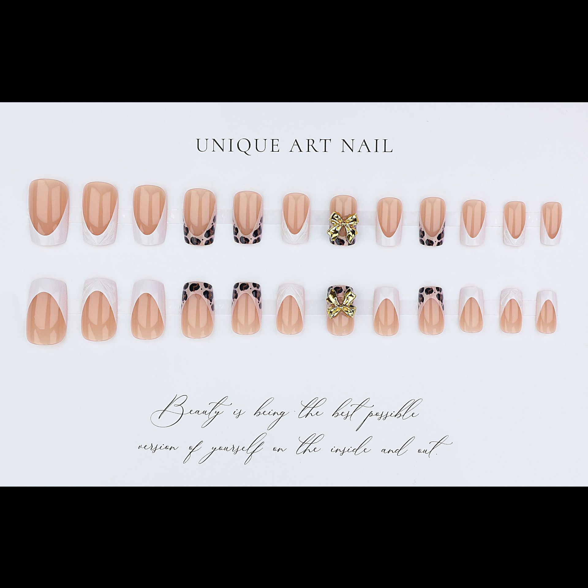 女性用ショートスクエアフェイクネイル、ガールズファッションブ - Pressed Flower Art のレビューと価格